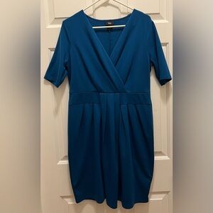 Mossimo Supply Co. Teal Midi Dress